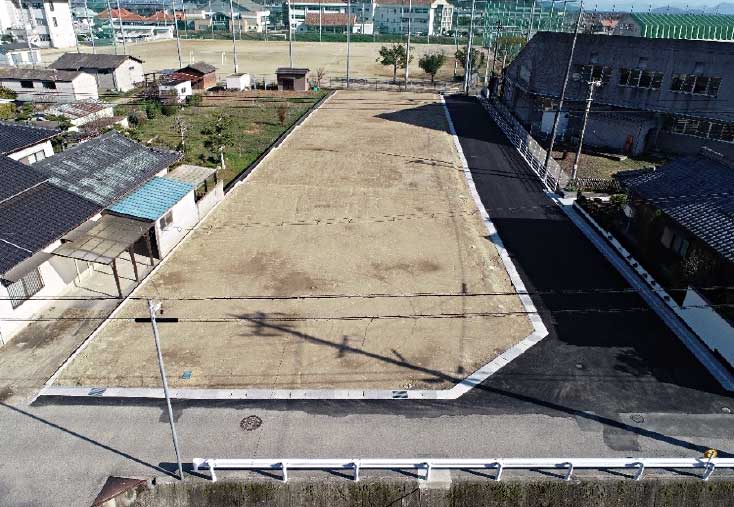 浅口市寄島町新開地内造成工事