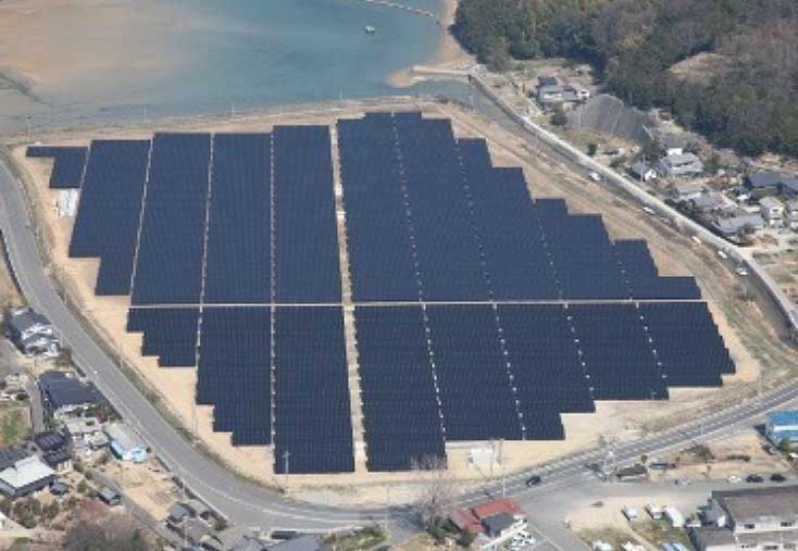 おのみち満越太陽光発電所建設工事