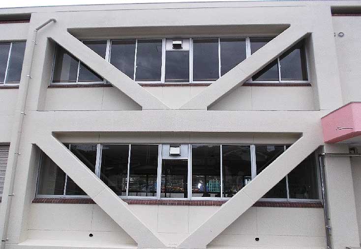 浅口市立鴨方西小学校校舎耐震改修等工事
