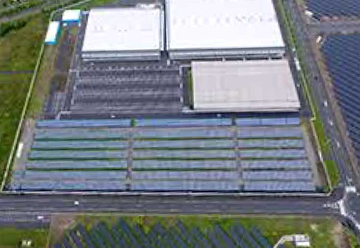 山佐（株）寄島太陽光発電所建設工事