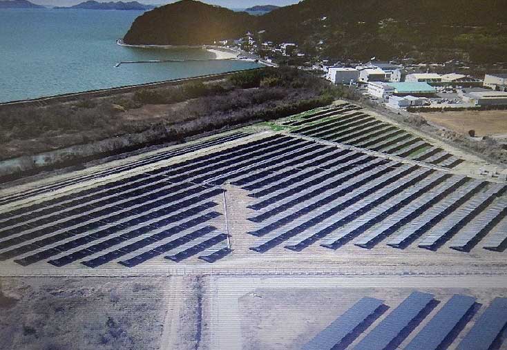 浅口寄島太陽光発電所建設工事